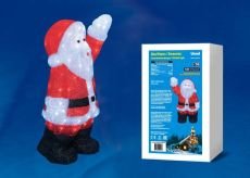 фигура светодиодная ДЕД МОРОЗ UL-00002332 ULD-M3860-120/STA White IP20 Xmasman