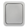 Выключатель одноклавишный Mini OG KR-78-0835 серый IP54 KRANZ
