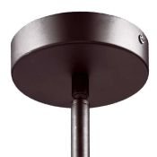 Люстра на штанге Lightstar без лампы 746048 AMERIGO 4х40W E14 умбра