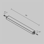Блок питания (AC-DC) 24V 250W 725005 DALI DT6 герм IP67 металл