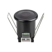 Датчик движения 054730(1) NAVE-PIR-BUILT-R50-400W-BK (230V, 1.7A, MINI) инфракрасный
