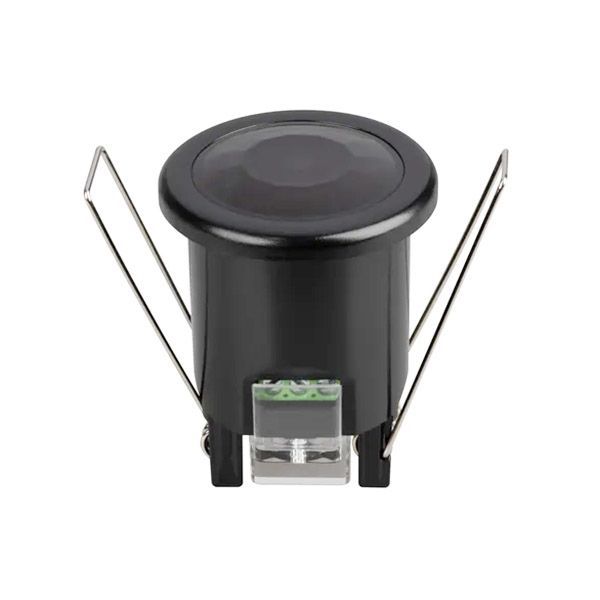 Датчик движения 054730(1) NAVE-PIR-BUILT-R50-400W-BK (230V, 1.7A, MINI) инфракрасный