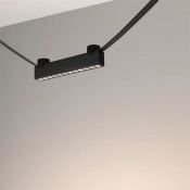 Трековый светильник   8W Белый-MIX ART-INBELT-DOTS-L210 051211 IP20 на шинопровод черный DALI