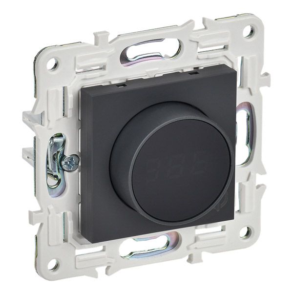 Термостат электронный с подсветкой SK-T01G графит SK-RT11-K53 SKANDY IEK