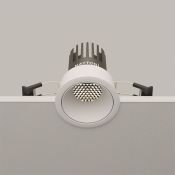 Встраиваемый светильник  10W Белый дневной DL115-10W-4K-W Омут/Dip 50deg 230V круглый белый