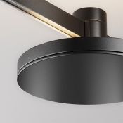 Трековый светильник 7W Белый теплый TR152-1-7W3K-B Плато / Plato Flarity IP20 чёрный