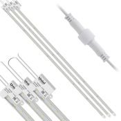 Фитосветильник  20W UL-00003851 ULY-P91-20W/SPFR/K AC220V CLEAR SET03  линейный 1200мм. спектр для фотосинтеза IP65