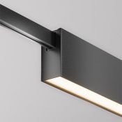 Трековый светильник 12W Белый теплый TR151-1-12W3K-B Базис / Basis Flarity IP20 чёрный