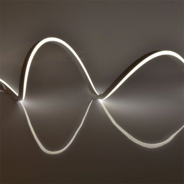 Гибкий неон  400W Белый дневной 8х16мм UL-00013354 ULS-N21-2835-120LED-m-8mm-220V-8W IP67 50метров