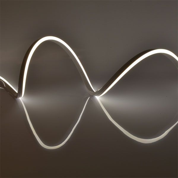 Гибкий неон  400W Белый дневной 8х16мм UL-00013354 ULS-N21-2835-120LED-m-8mm-220V-8W IP67 50метров