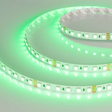 Светодиодная лента RGB 5060 24V 21W/m 84Led/метр 021475(2)  RT-B84  3X  LUX