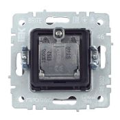 Розетка встраиваемая комбинированная IEK BRITE BR-AF20-O-K46 РТВ/РСп12-БрС TV+SAT сталь
