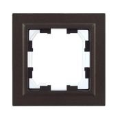 Рамка пластик 1 пост IEK BRITE BR-M12-44-K45 РУ-1-БрТБ-44 бронза IP44