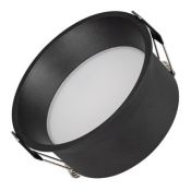 Встраиваемый светильник  16W Белый теплый 036617 MS-BREEZE-BUILT-R125 IP20 круглый черный металл