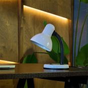 светильник настольный без лампы TLI-225 WHITE E27 UL-00001805 белый