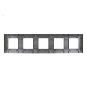Рамка пластик 5 постов IEK SKANDY SK-M52-K37 SK-F05Sh шампань