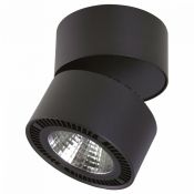 Накладной светильник  15W Белый теплый 213817 FORTE MURO LED 30deg 220V IP20 откидной поворотный круглый черный