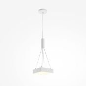 Накладной светильник  24W Белый теплый C032CL-24W3K-SQ-W Зон / Zon 220V IP20 квадратный белый