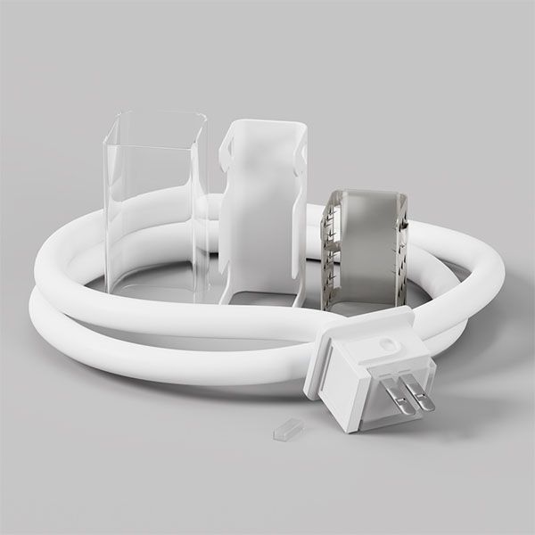 Коннектор питания для гибкого неона Maytoni 432012 17x12 мм выход прямой IP65