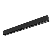 Магнитный трековый светильник 18W Белый дневной MAG-LASER-45-L480 15deg  24V на магнитный шинопровод черный 046542 DALI