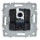 Розетка встраиваемая компьютерная IEK BRITE BR-K10-2-K91 РК11-БрАБ RJ45 кат.6 арктический белый