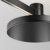 Трековый светильник 7W Белый дневной TR152-1-7W4K-B Плато/Plato Flarity IP20 чёрный