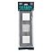 Рамка пластик 3 поста IEK SKANDY SK-M32-K03 SK-F03Gr серый
