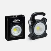 Светодиодный фонарь аккумуляторный &quot;Мастер К.&quot;, солнечная батарея, USB, 17 х 13 см