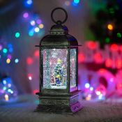 фигурка  светодиодная 5W Белый &quot;Рождество&quot;, 501-065, 2Led, 4хААA, с эффектом снегопада, IP20