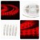 Светодиодная лента  Красный 3528 12V  4.8W/m 60Led/метр герм (силикон) 00-04 Стандарт IP65 Светодиодная лента  Красный 3528 12V  4.8W/m 60Led/метр герм (силикон) 00-04 Стандарт IP65