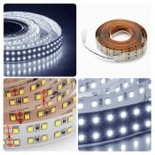 Светодиодная лента Белый 2835 24V 38W/m 240Led/метр 00-305 PRO 20мм IP20