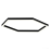 светильник   80W Белый дневной 0510715 Hexagon 35/40 (RAL9005/6x630/LT70 - 4K/80W) шестигранный черный