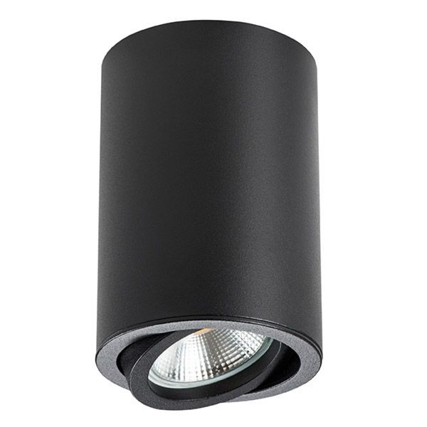Накладной светильник Lightstar без лампы 214407 RULLO HP16  GU10 цилиндр черный