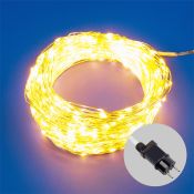 гирлянда РОСА Белый теплый UL-00009942 ULD-S5000-500-DTA-RC WARM WHITE IP44 DEW 220V 50м