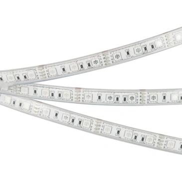 Светодиодная лента  RGB 5060 12V 14.4W/m 60Led/метр 029599(3) RTW-PU-B60-12.5mm IP68