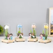 фигурка  светодиодная  колба &quot;Поцелуй&quot;, 10х8,3х16,5 см, батарейки 3хLR44, свечение тёплое белое