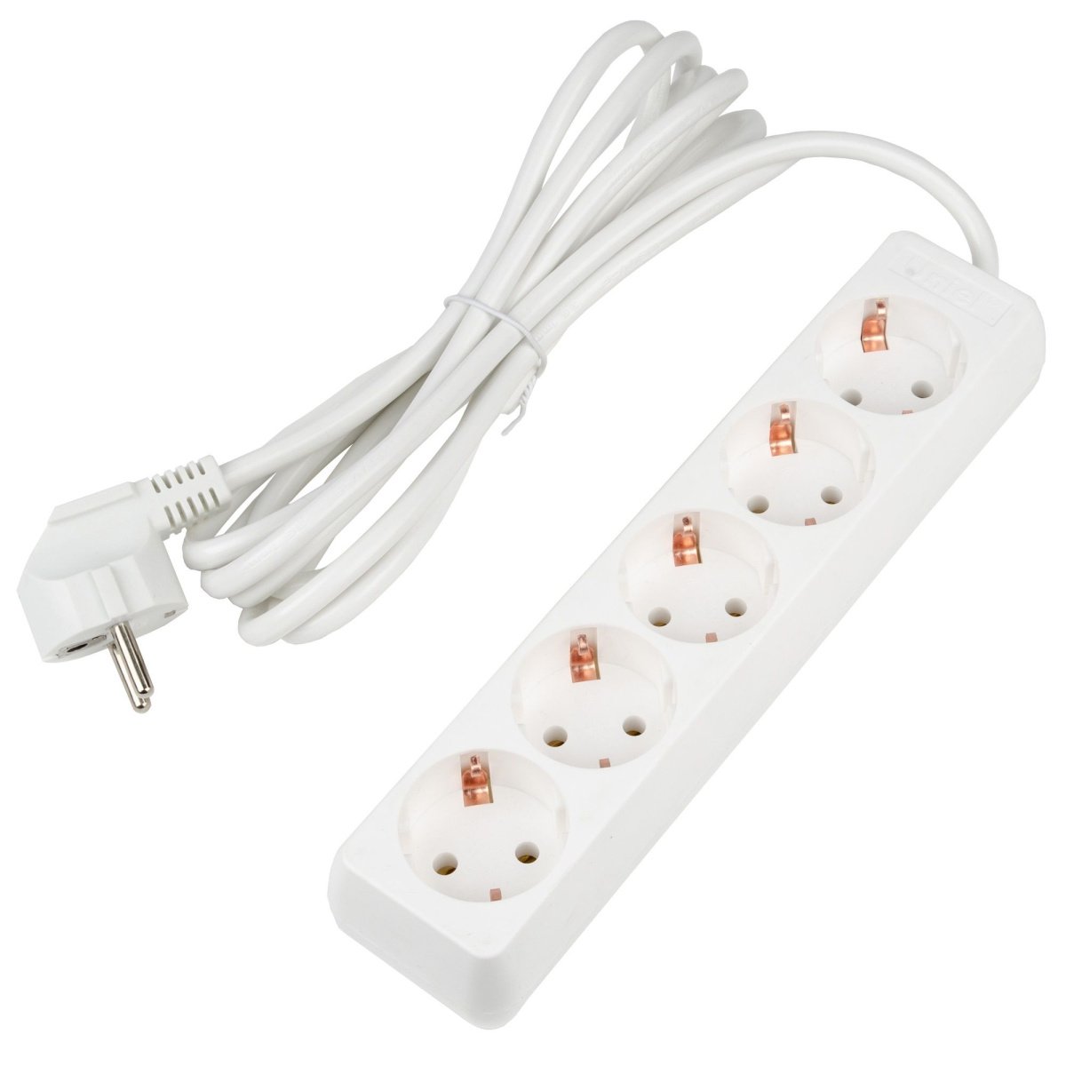 удлинитель с заземлением Uniel UL-00010008 S-GCU5-3 WHITE 3м Ultra