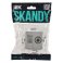 Розетка встраиваемая комбинированная IEK SKANDY SK-AK20-2-K23 SK-A15S TV+RJ45 кат.6 серебряный