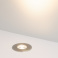 светильник   8W Белый теплый 028065 ART-GROUND-ZOOM-R80  угол 15-50 гр. 24V IP67 круглый встраиваемый серебристый