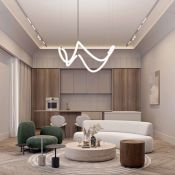 Магнитный трековый светильник 35W Белый дневной MAG-FLEX-TUBE-ELASTIC-L2500 360deg 48V белый 035384