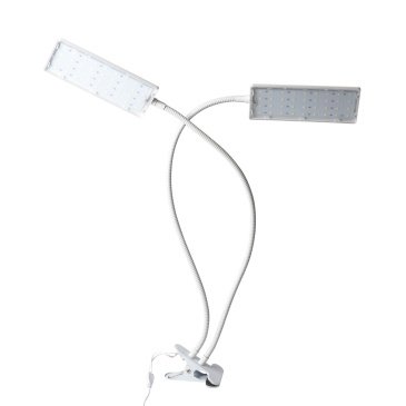 Фитосветильник  24W UL-00011828 ULT-P37-24W-SPFR-TM-60 WHITE TWIN на прищепке с таймером IP40