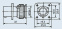 Соединитель СНЦ23-7/18Р-1-В розетка