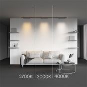 Трековый светильник 20W Белый теплый TR193-1-20W2.7K-M-B Точки / Points Levity 2700К чёрный