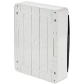 Корпус пластиковый TF5-KP12-N-24-41-K01-K03 ЩРН-П-24 IP41 черная прозрачная дверь TEKFOR IEK
