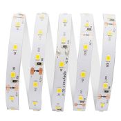 Светодиодная лента Белый теплый 2835 12V  9.6W/m 60Led/метр 00-54 Стандарт 10мм IP20 Светодиодная лента Белый теплый 2835 12V  9.6W/m 60Led/метр 00-54 Стандарт 10мм IP20