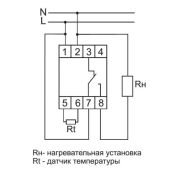 Регулятор температуры RT-822 50-264V аналоговый однофункциональный ЕА07.001.005