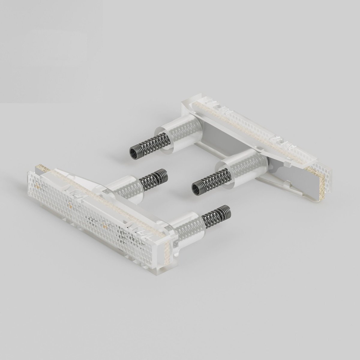 Блок LED подсветки для выключателя W8010101a069705 белый (2 шт)