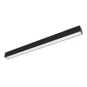 Магнитный трековый светильник 18W Белый дневной MAG-FLAT-45-L605 100deg  24V на магнитный шинопровод черный 046583 DALI