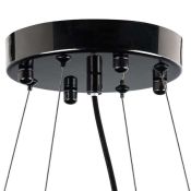 Люстра подвесная Lightstar без лампы 816207 SAVONA  20х40W G9 черный
