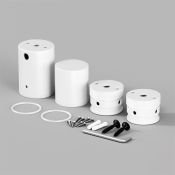 Держатель для гибкого неона Maytoni NEMO 20313 для накладного монтажа неона 360° D25 белый